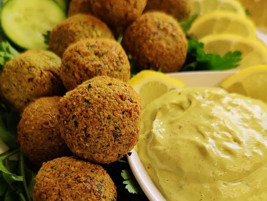 Air-Fried Falafels