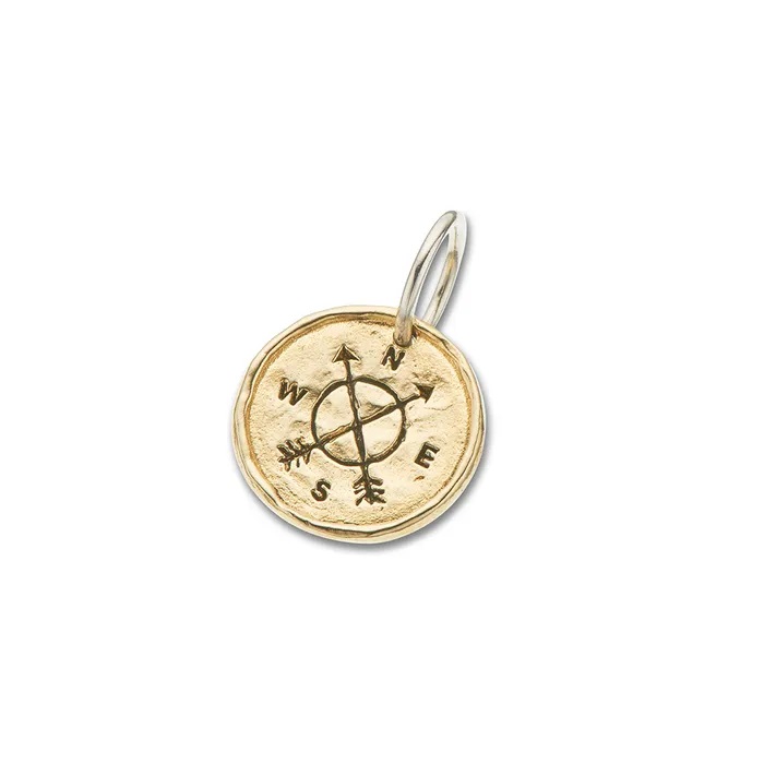 Compass Charm LOVE THY TEMPLE