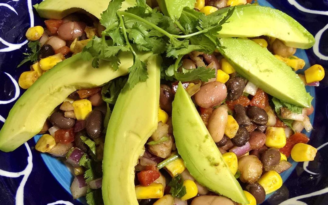 Mexican Bean Salad – super quick, no fuss!